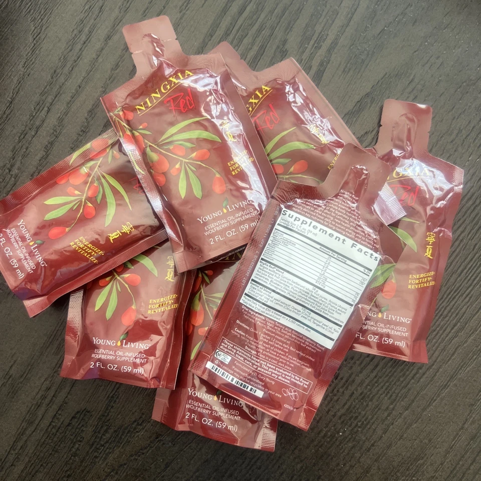 10x Young Living NingXia Rojo 2 OZ Individuales Exp 11/2026 - ¡Nuevo! (10 unidades) Foto 1 de 1