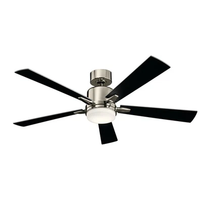 Lucian 52" LED Ceiling Fan in Polished Nickel - Image 1 of 2