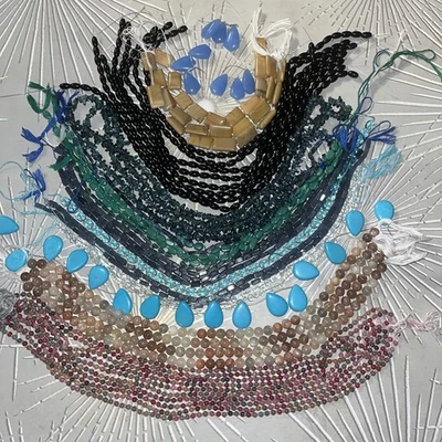 Лот различных камня бусина пряди новый - Изображение 1 из 4