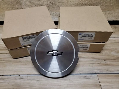 4 件套 NOS 中心盖车轮 10097531 雪佛兰 Beretta Corsica 1987 - 1991 X3 — 第 1/4 张图片