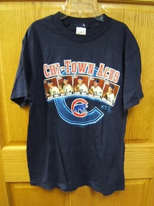 Chicago Cubs Fan Apparel Short Sleeve T-shirt Medium Cotton New - Picture 1 of 1