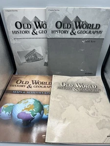 Abeka Old World History and Geography Teacher Quiz Test Answer Key Lot 5th Grade - Picture 1 of 1