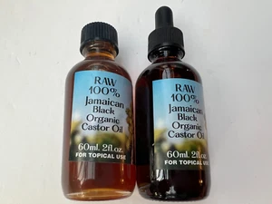 ORGANIC JAMAICAN BLACK CASTOR OIL RAW - Picture 1 of 3