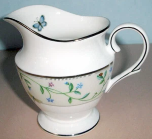 Lenox Idalia Footed Creamer Floral & Butterfly Design 8-oz. USA New - Picture 1 of 3