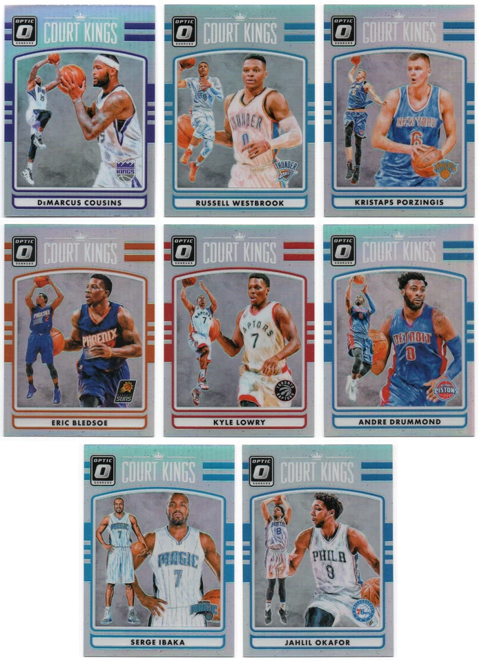 2016-17 Donruss Optic Court Kings Prizms Holo Silver - Pick Any - Image 1 of 1