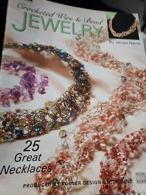 Leisure Arts Booklet 3962 Crocheted Wire & Bead Jewelry  - Image 1 of 4