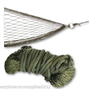 MILITARY MINI HAMMOCK CAMPING GARDEN BEACH HIKING TRAVEL BUSHCRAFT ARMY PORTABLE - Picture 1 of 3