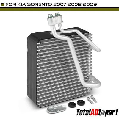 Núcleo do evaporador AC para Kia Sorento 2007 2008 2009 V6 3.3L 3.8L placa aleta frontal - Imagem 1 de 4