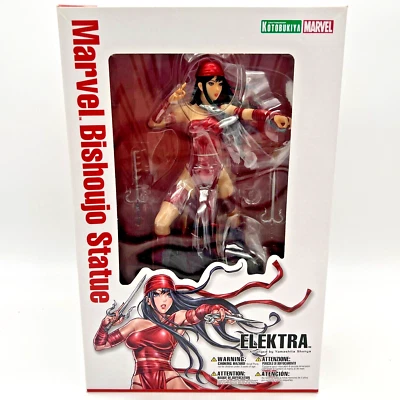 Estatua ELEKTRA Kotobukiya Marvel Comics Serie Bishoujo * NUEVA Foto 1 de 4
