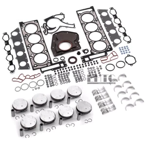 Engine Overhaul Pistons Gasket Kit For Mercedes-Benz CLS500 GL550 G500 M273 5.5 - Picture 1 of 9