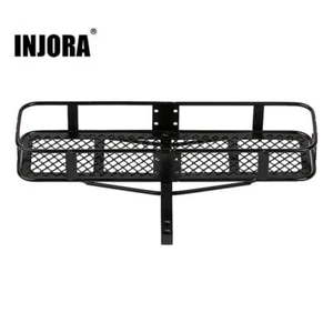 INJORA Metal Rear Bumper Back Hitch Carrier for 1/10 RC Crawler - Picture 1 of 10
