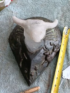 Vintage Antique Original Bronze And Quartz Sculpture - Picture 1 of 13