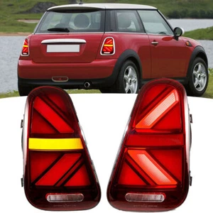 2XLED Tail Lights For 2001-2006 BMW Mini Cooper R50 R52 R53 Rear Lamps w/Startup - Bild 1 von 10