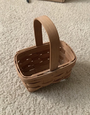Hand Woven Longaberger Basket Cover