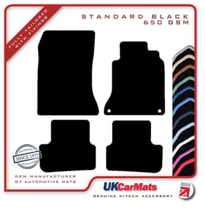 Fits Mercedes GLA Class (W156) 2014-2019 Hitech Black Tailored Carpet Car Mats - Picture 1 of 18