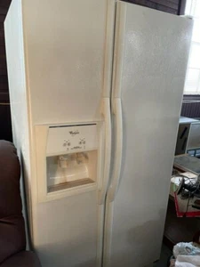 Whirlpool White Side-by-Side Refrigerator - Pickup Only - Picture 1 of 2