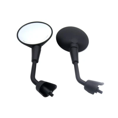 2x Espejos retrovisores redondos universales para motocross de 8 mm para Honda Kawasaki Suzuki Foto 1 de 4