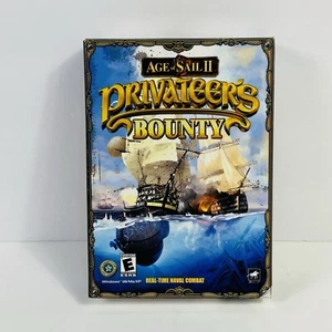 Age of Sail II Privateer's Bounty PC CD-ROM Windows Rare Small Box Version - Picture 1 of 8
