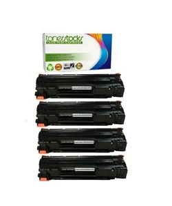 4PK CE278A 78A Laser Toner Cartridges for HP LaserJet M1536dnf P1606dn - Picture 1 of 1