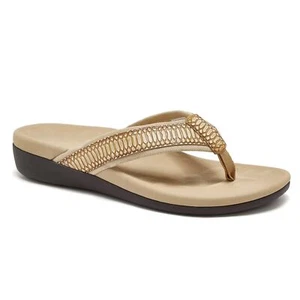 MEGNYA Comfort Orthopedic Flip Flops for Ladies Good Plantar Fasciitis Sandal... - Picture 1 of 9