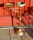 Antique Solid Brass Smoking Stand HOLLAND Jardiniere by KMD DAALDEROP 175cm High