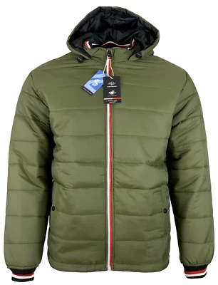 Chaquetas ligeras acolchadas de poliéster de invierno para hombre sin marca - Verde - S Foto 1 de 4