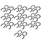 10 Pairs Forging Q235 Steel Horseshoe Kit Training Horse Racing Riding Acces Hee