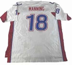 Reebok On Field NFL 2004 Pro Bowl Hawaii Payton Manning #18 Football Jersey 2XL - Picture 1 of 8