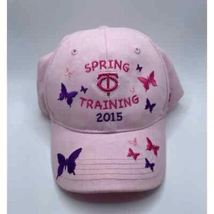 47 Brand Minnesota Twins Toddler Hat Butterfly Spring Training 2015 MLB Pink Hat - Picture 1 of 4