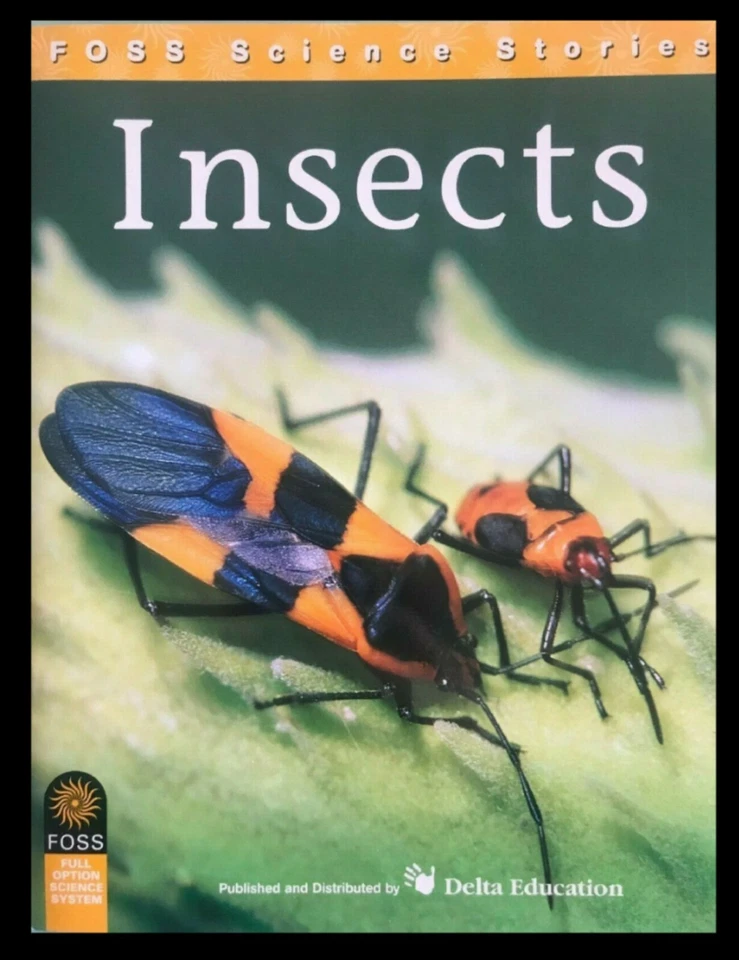 FOSS Science Stories Insects Grade 1-2 Paperback 2003 Lawrence Hall of Science - Image 1 of 1