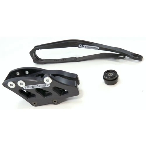 TM Designworks Dirt Cross Slide N Guide Kit Black Honda CRF250R CRF450R - Image 1 of 1