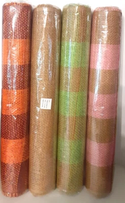 Malla Premium 10 Yardas x 21 Pulgadas Varios Colores Artesanía Coronas Flores de Seda NUEVO Foto 1 de 2