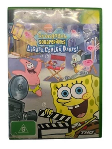Spongebob Squarepants Lights Camera Pants XBOX Pal Complete with Manual - Picture 1 of 1