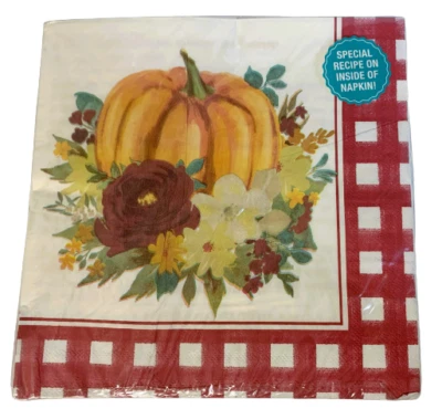 Pioneer Woman Dinner Napkins Pumpkin Truck Gingerbread Christmas Tree ~ Choice - Image 1 of 4