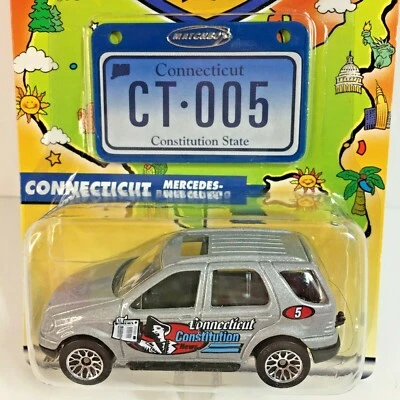 Matchbox Across America 50th Birthday Series CONNECTICUT Mercedes Benz ML - #005 - Image 1 of 4