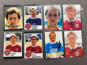 BAYERN MUNICH 1987/88 Lote firmado 7 fotos 10x14 + 6 autógrafos (160) - Imagen 1 de 2