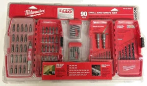 Milwaukee 48-32-8003 Drill Bit Set and Drive Set, 90-piece - Picture 1 of 1