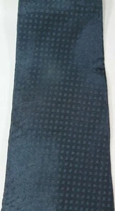 Basics by Croft & Barrow Navy Blue Neck Men's Neck Tie with Squares 100% Silk - Picture 1 of 4