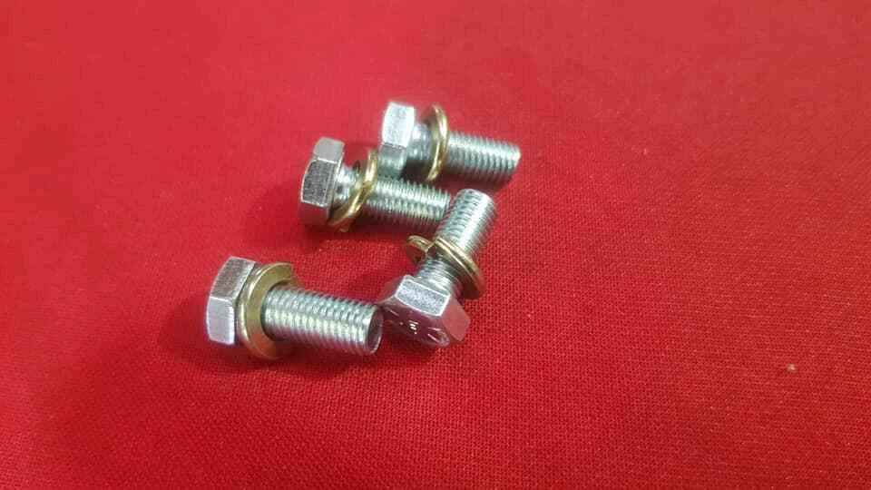 NEW FORD ENGINE WATER PUMP TO PULLEY SHORT BOLTS FOR NO FAN SUIT FALCON XT XW XY - image 1 of 1