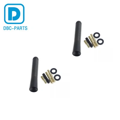 Antena de radio receptora de señal de auto de 3 pulgadas 2 piezas para Ford Buick Dodge Foto 1 de 4