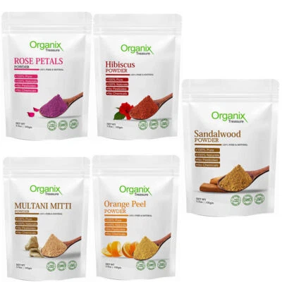 Pure and Natural Multani Mitti Powder for Face Masks, Facials & Skin Care 100 gm - Image 1 of 2