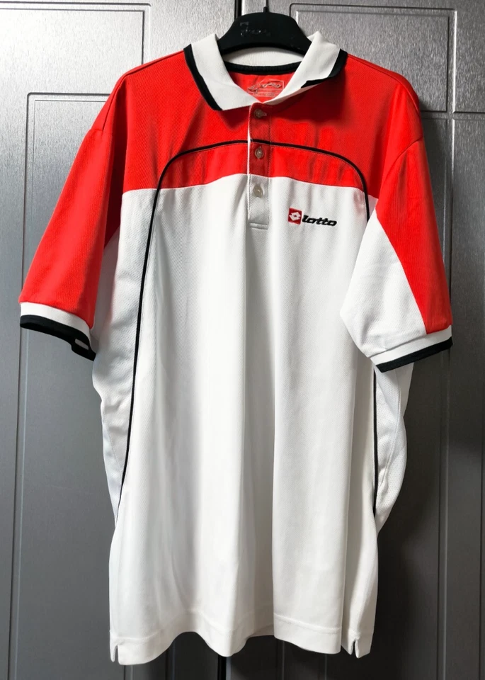 Camisa polo de tenis vintage Lotto para hombre talla L Foto 1 de 4