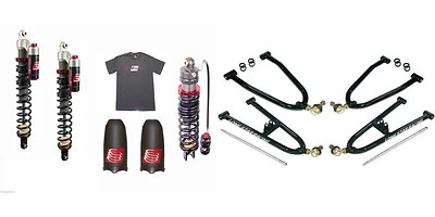 SUSPENSIÓN DELANTERA Y TRASERA LONESTAR RACING ELKA STAGE 4/3 CON BANSHEE CON BRAZOS A Foto 1 de 3