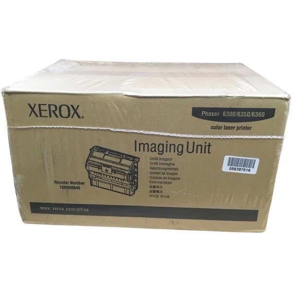 OEM Xerox 108R00645 Imaging Unit for Phaser 6300, 6350, 6360 - Image 1 of 2