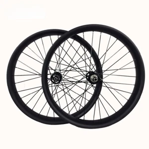 26Inch Carbon Fat bike Wheels 100X25mm Hookless Tubeless Snow Bicycle Wheelset - Picture 1 of 10