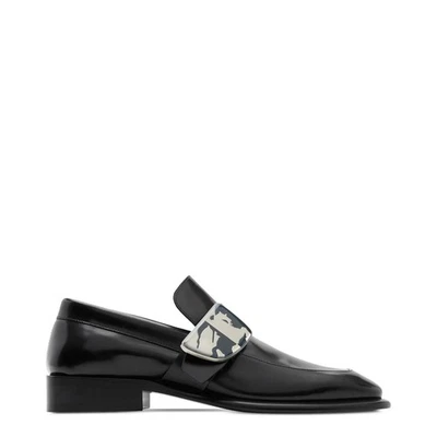 Burberry Shield Leather Loafers - Image 1 of 4