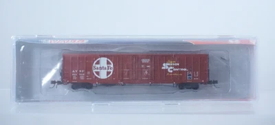 NOS BLMA Models ATSF "SUPER SHOCK CONTROL" 621520 N Scale 60' Beer Car - 18046 - Image 1 of 4