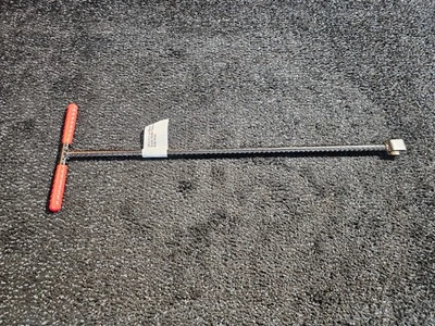 Llave de válvula medidor de agua de acero macizo de 28 pulgadas con empuñaduras herramienta de cierre principal de agua Foto 1 de 4