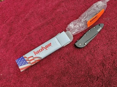 Kershaw Leek 1660CKT borde dentado EE. UU., nuevo stock antiguo Foto 1 de 4