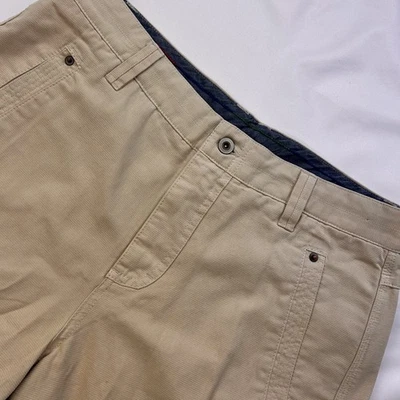 Pantalones Cortos Carga Carbon2cobalt Hombres Caqui Frente Plano 33x12.5 NWoT Foto 1 de 4